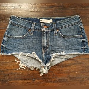 Levi Strauss & Co Denim Cutoff Shorts, 27in